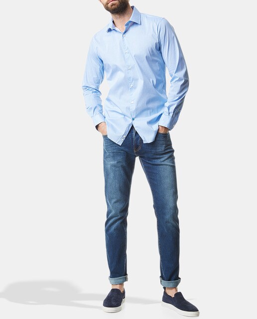 Vaquero de hombre Pierre Cardin regular azul
