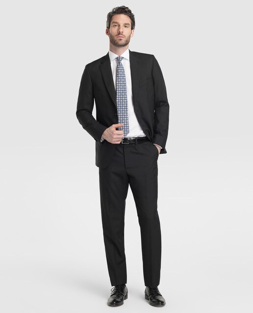 Pantalón de traje de hombre Emidio Tucci regular gris