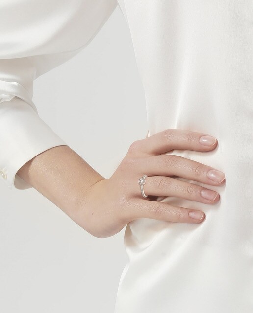 Anillo Diamonds El Corte Inglés de oro y diamantes