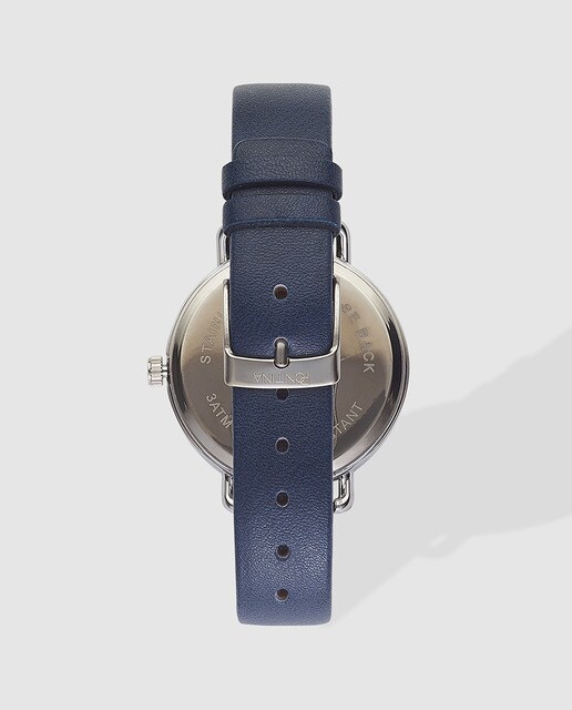 Reloj de mujer Pontina plateado azul