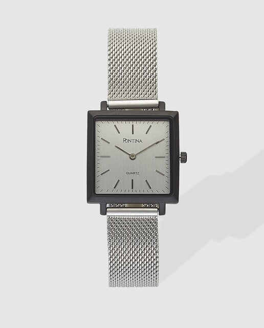 Reloj de mujer Pontina de malla de metal