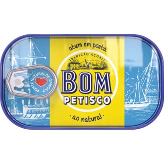 Bom Petisco Atum Posta ao Natural lata 120 g