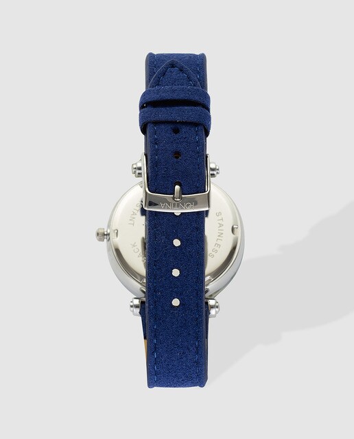 Reloj de mujer Pontina símil ante azul marino