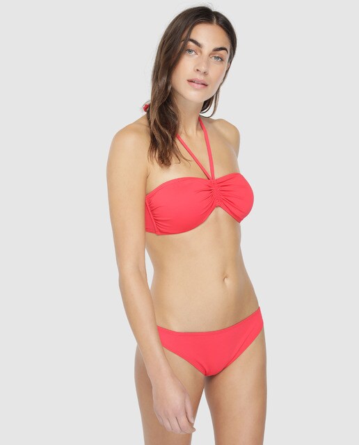 Top de bikini Mix To Match bandeau liso