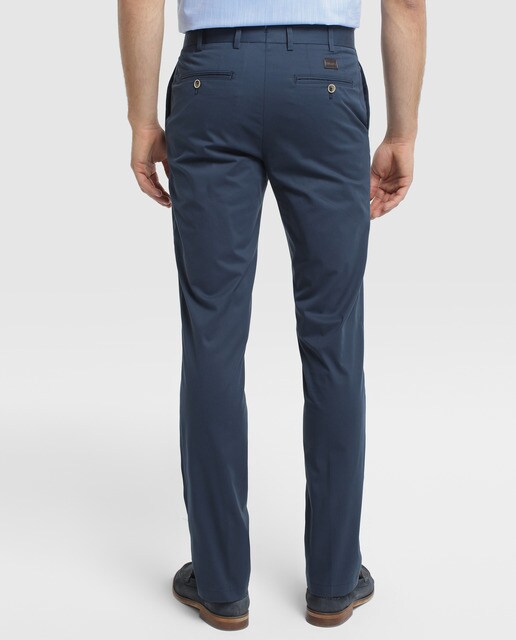 Chino de hombre Mirto regular azul