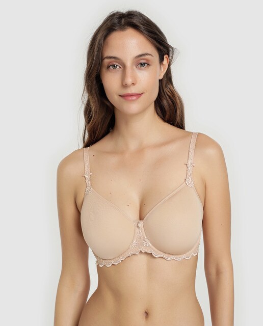 Sujetador reductor Exactement Chic liso