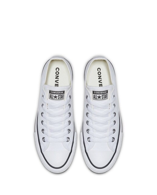 Sapatilhas baixas casual de mulher Chuck Taylor All Star de lona EVA Layers Plataforma Converse