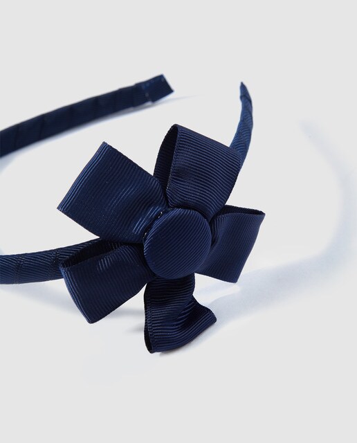Bandolete de menina Freestyle azul com flor