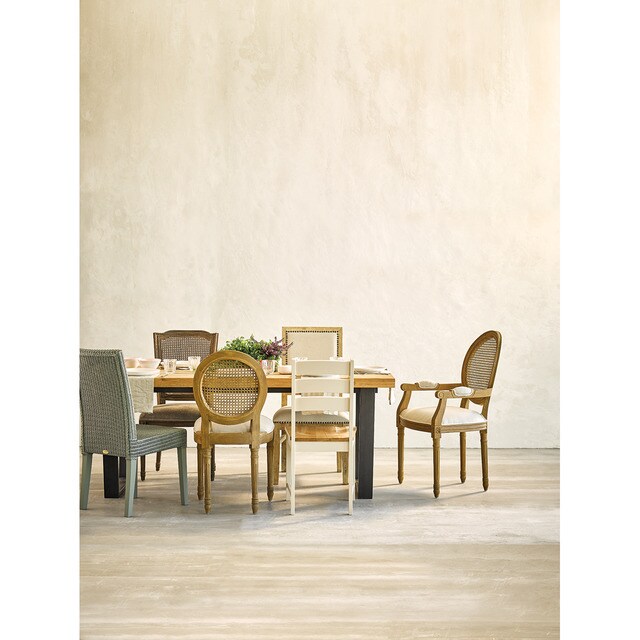 Silla de comedor de roble y haya Provence El Corte Inglés