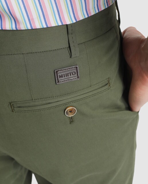 Chino de hombre Mirto regular kaki
