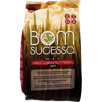 Bom Sucesso Arroz Carolino Integral embalagem 500 g