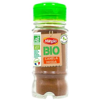Margão Bio Canela Moída Biológica frasco 27 g