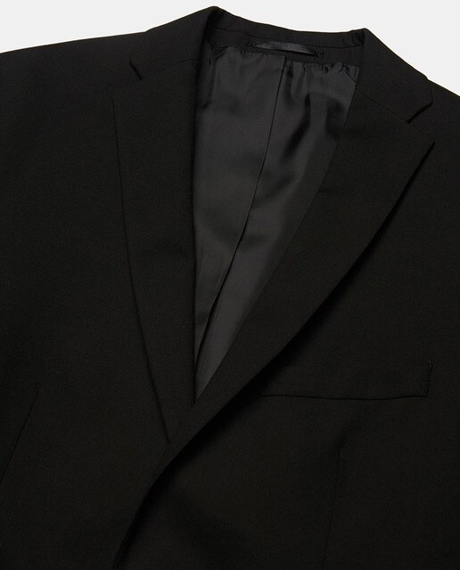 Chaqueta de traje de hombre Selected slim negro