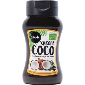 Simple Xarope de Côco Biológico embalagem 420 g