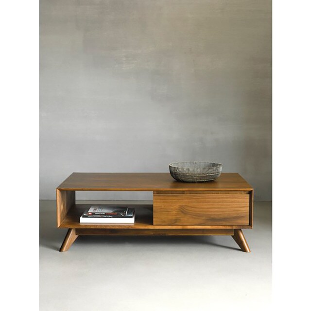 Mesa de centro de nogal Anton Room- El Corte Inglés
