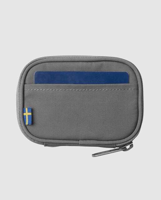 Monedero unisex Fjällräven Kanken 23780 en gris con cremallera