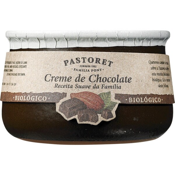 Pastoret Creme de Chocolate Biológico embalagem 100 g