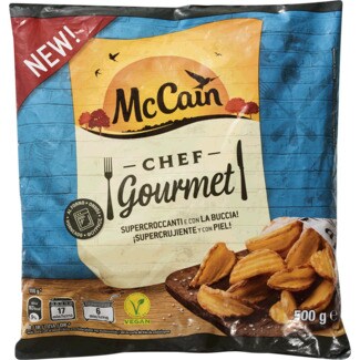 Mccain Chef Gourmet Batatas embalagem 500 g
