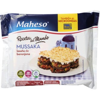 Maheso Mussaka Lasanha de Beringela embalagem 300 g