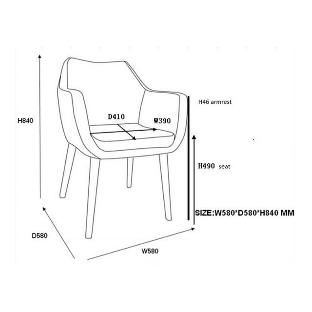 Silla de comedor en símil piel Nora Room - El Corte Inglés