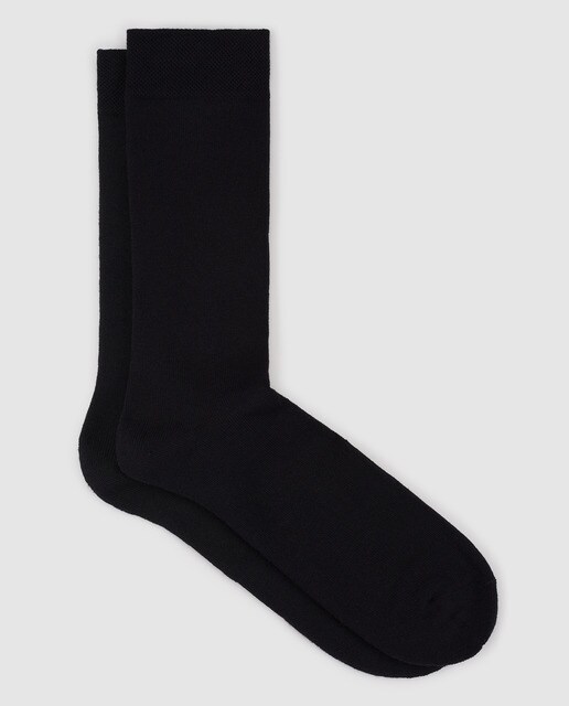 Calcetines de hombre Emidio Tucci cortos negros