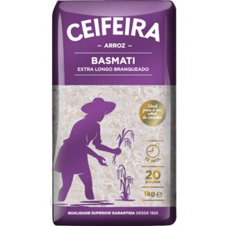 Ceifeira Arroz Basmati Extra Longo 1 kg