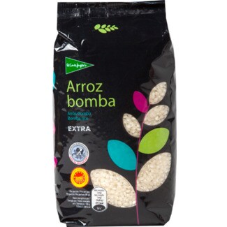 El Corte Inglés Arroz Bomba Extra embalagem 1 kg