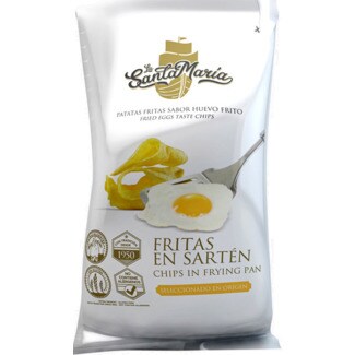 La Santa Maria Batatas Fritas com Sabor a Ovo Estrelado embalagem 130 g
