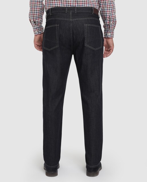 Jeans custom azuis de homem tamanhos grandes