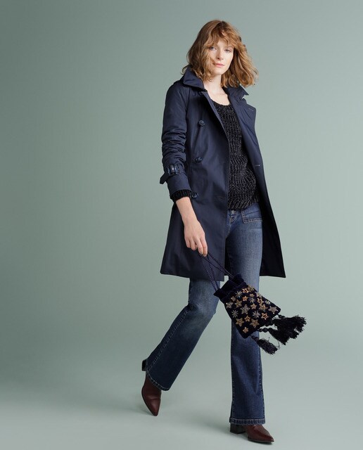 Gabardina de mujer clásica waterproof