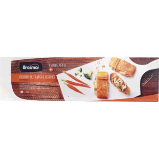 Brasmar Folhado de Frango e Legumes embalagem 550 g