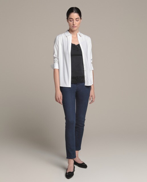 Camiseta lencera de mujer Woman Essentials El Corte Inglés con tirantes