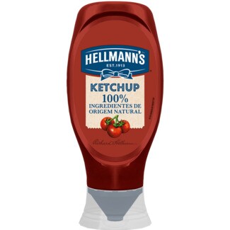 Hellmann's Ketchup 100% Natural embalagem 486 g