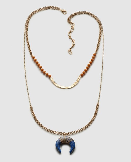 Collar El Corte Inglés Celestial luna azul