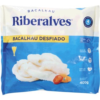 Riberalves Bacalhau Desfiado embalagem 400 g