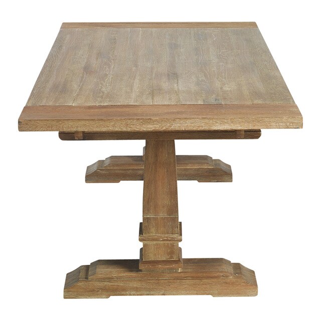 Mesa de comedor extensible de roble Vintage