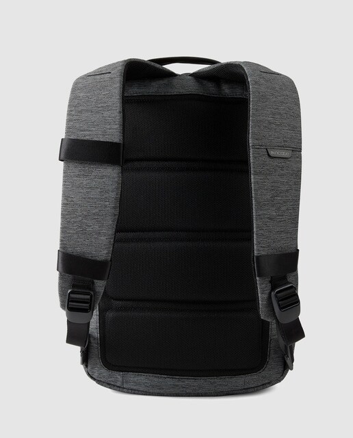 Mochila de homem Incase cinzenta com fecho de correr