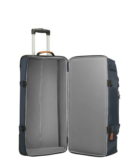 Trolley grande ALLTRAIL flexível azul-marinho, com capacidade para 95,5 L