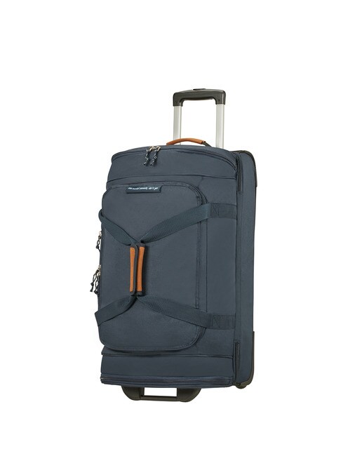 Trolley médio ALLTRAIL flexível azul-marinho, com capacidade para 75,5 L