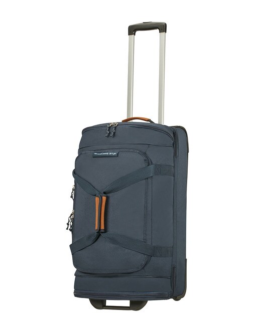 Trolley médio ALLTRAIL flexível azul-marinho, com capacidade para 75,5 L