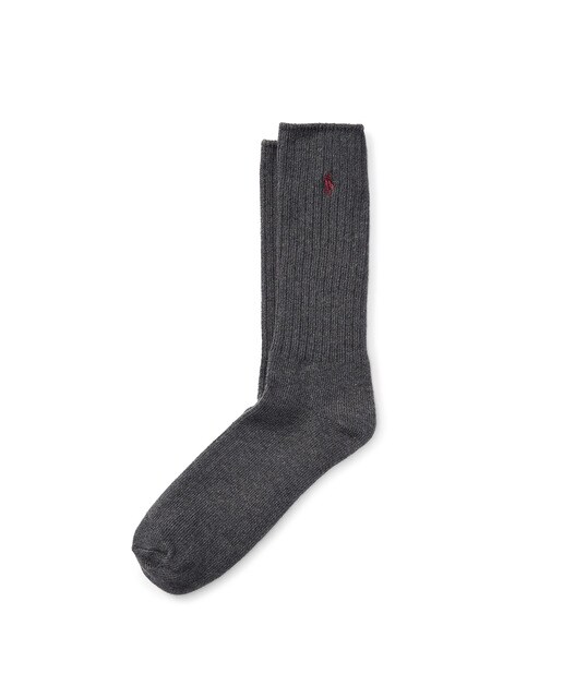 Calcetines de hombre Polo Ralph Lauren cortos grises