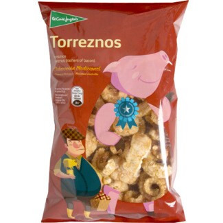 El Corte Inglés Torresmos embalagem 120 g