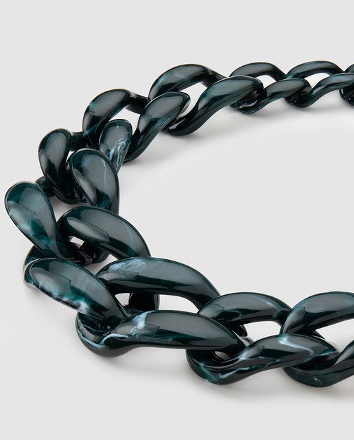 Collar El Corte Inglés Neo Classic Chains gris azulado