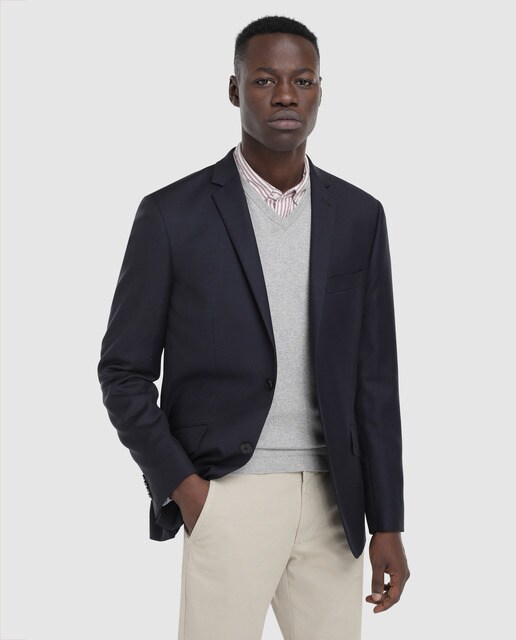 Chaqueta de traje de hombre Studio Classics slim azul marino