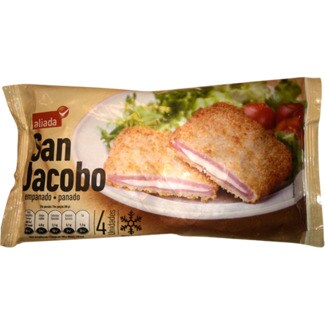 Aliada Panados San Jacobo 4 Unidades embalagem 320 g