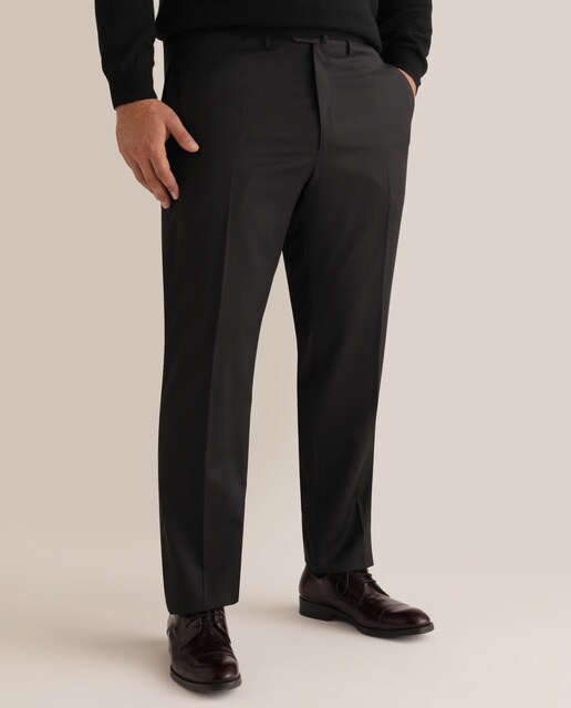 Pantalón de hombre Emidio Tucci classic de vestir azul tallas grandes