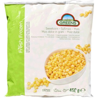 Greens Milho embalagem 450 g