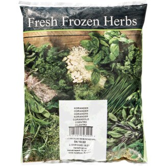 Greens Ervas Frescas Congeladas embalagem 250 g