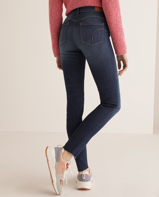 Jeans skinny push-up de mulher