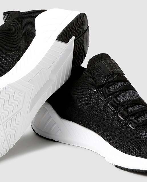 Zapatillas deportivas de hombre Green Coast tipo calcetón en color negro